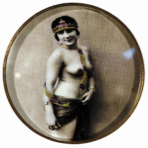 1 1/4" Topless Flapper Button (32Mm)  |   Novelty Vices Buttons Novelty Buttons Novelty Vices Buttons