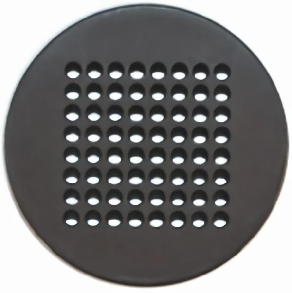 1 9/16" Black Sew Thru Grid Button (40Mm)  |   Color Decorative Color Decorative Color Decorative