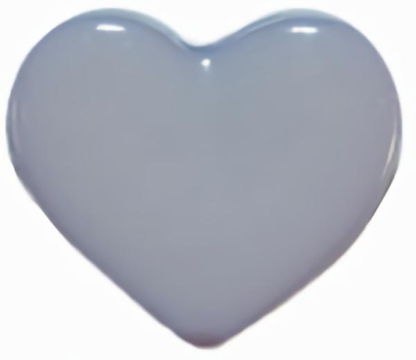 1/2" Lavender Heart (13Mm)  |   Hearts Children's Buttons Hearts