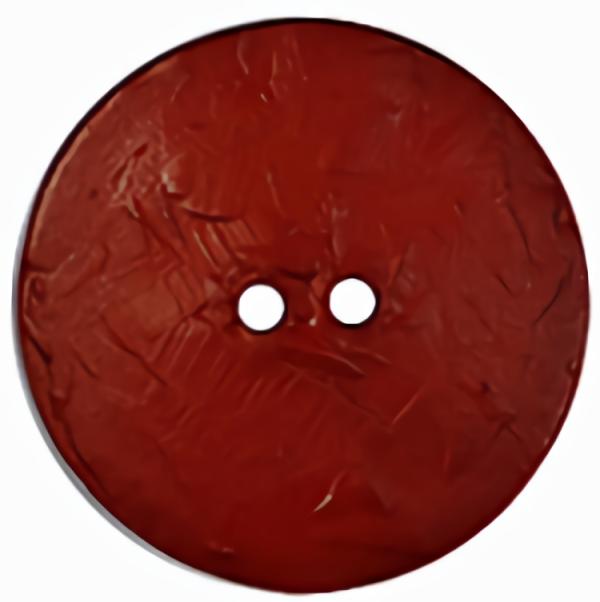 2 5/16" Brick Red Textured Concave Round (58Mm)  |   Color Decorative Color Decorative Color Decorative