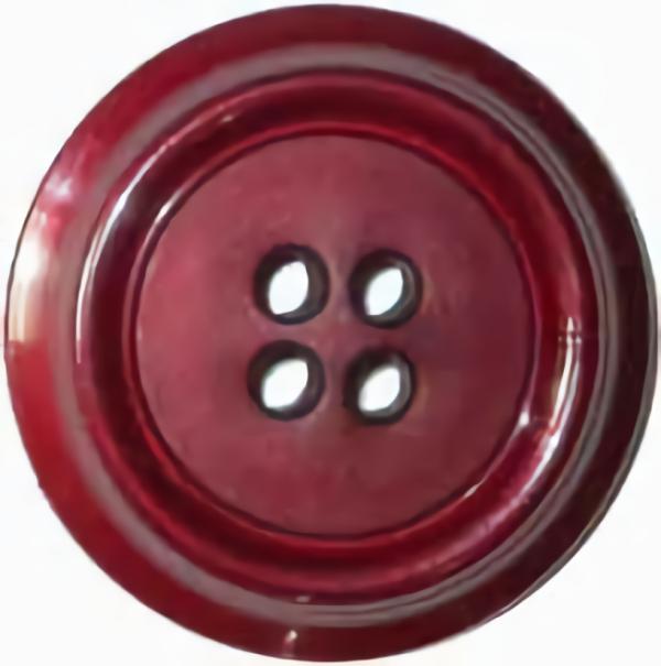 4-Hole Burgundy W/ Ridge Edge 3/4"  |   Color Suit Buttons Blazer And Suit Buttons Color Suit Buttons