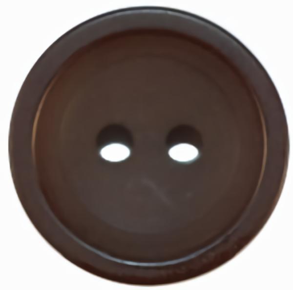 5/8" Dark Brown Concave 2-Hole (16Mm)  |   Crafts & Basics Buttons Crafts & Basics