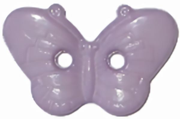 5/8" Lavender Butterfly 2-Hole (15Mm)  |   Novelty Children's Buttons Novelty