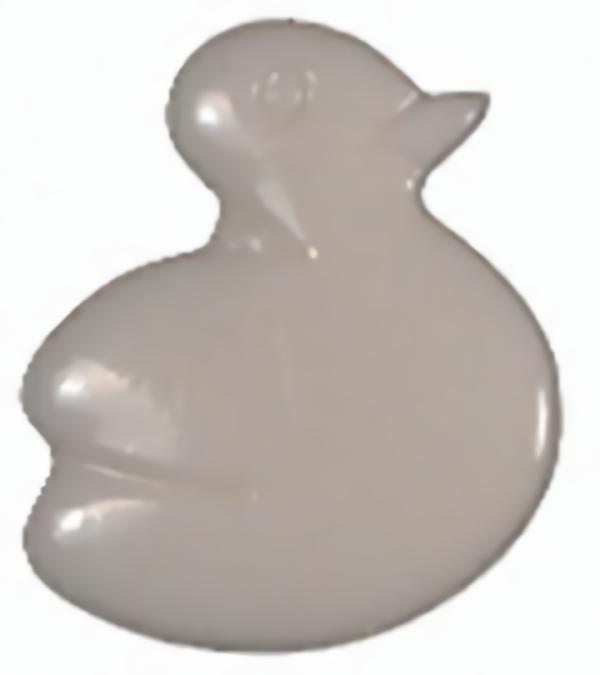 9/16" White Duck (14Mm)  |   Novelty Children's Buttons Novelty