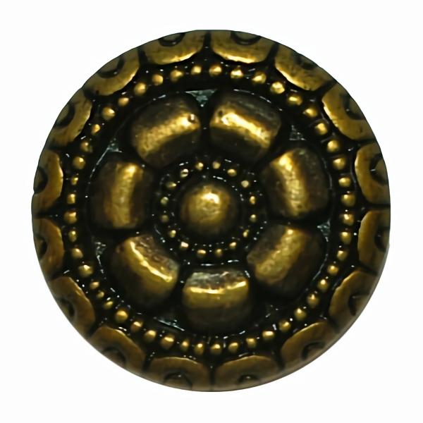 Antique Bronze Flower Button 5/8" (16Mm)  |   Bronze Fashion Bronze Fashion Bronze Fashion