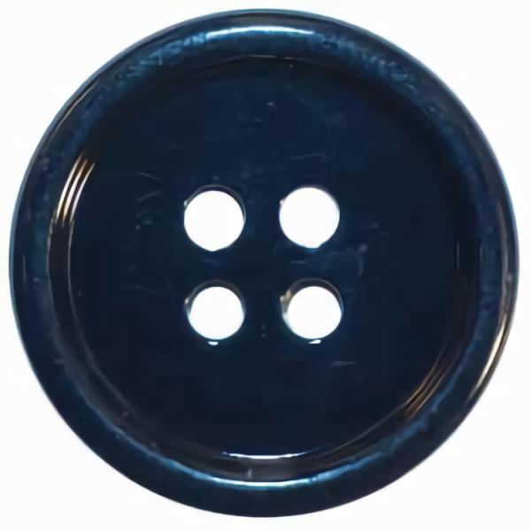 Basic Navy Suit Button 4 Hole W/ Rim  |   Navy Suit Buttons Blazer And Suit Buttons Navy Suit Buttons