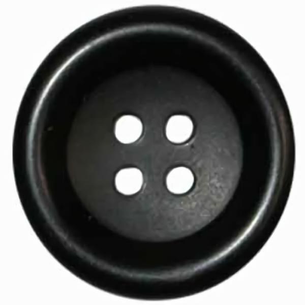 Black 4-Hole W/ Rim  |   Black Suit Buttons Black Suit Buttons Black Suit Buttons