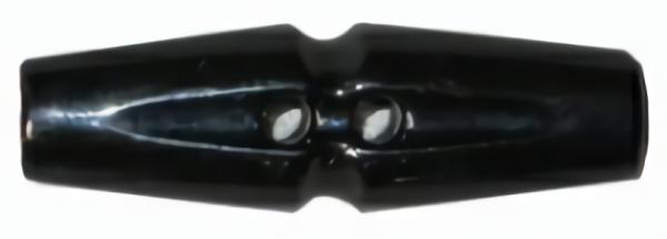 Black Plastic Toggle  |   Toggles Closures Toggles