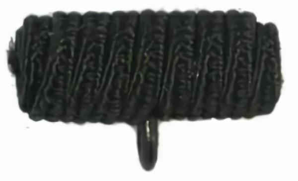 Black Woven Toggle 5/8"  |   Passementeries Passementeries Passementeries