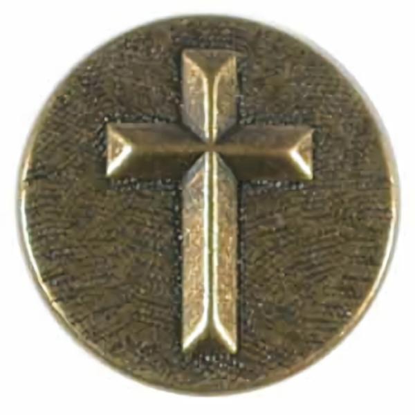 Bronze Cross Button  |   Bronze & Copper Buttons Blazer And Suit Buttons Bronze & Copper Buttons