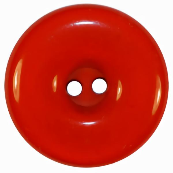 Cherry Red Candy 2-Hole Button 3/4"  |   Color Fashion Color Fashion Color Fashion