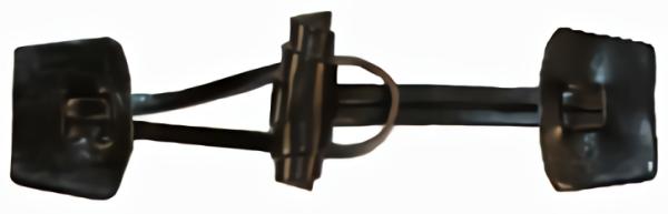 Dark Brown Leather Adjustable Toggle (3-6") (50Mm-150Mm)  |   Toggles Closures Toggles