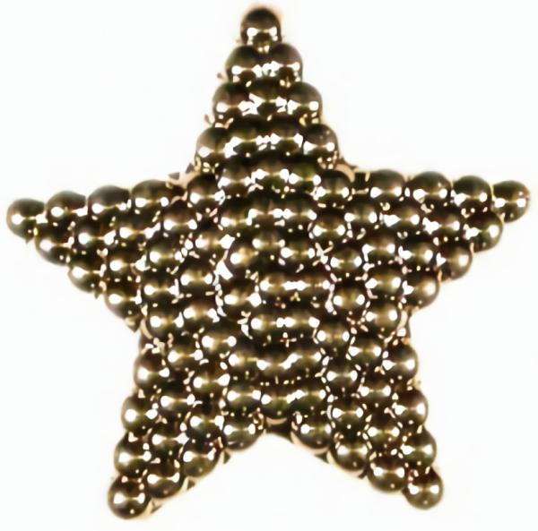 Gold Star Button 1" (25Mm)  |   Gold Novelty Buttons Gold Novelty Buttons