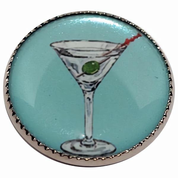 Martini Button  |   Novelty Vices Buttons Novelty Buttons Novelty Vices Buttons