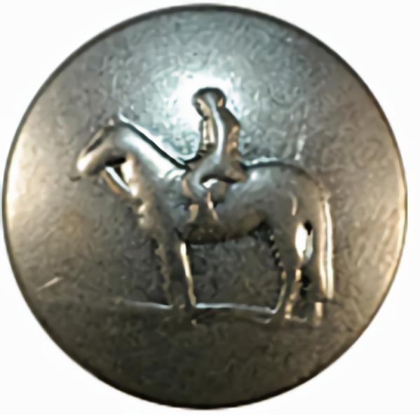 Matte Silver Equestrian  |   Silver Fashion Fashion Buttons Silver Fashion