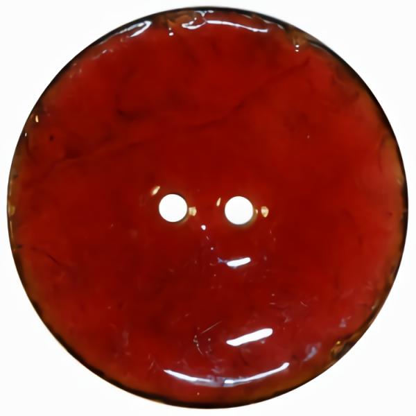 Raspberry Resin Coconut 2-Hole Button  |   Wood & Natural Decorative Large Decorative Buttons Wood & Natural Decorative