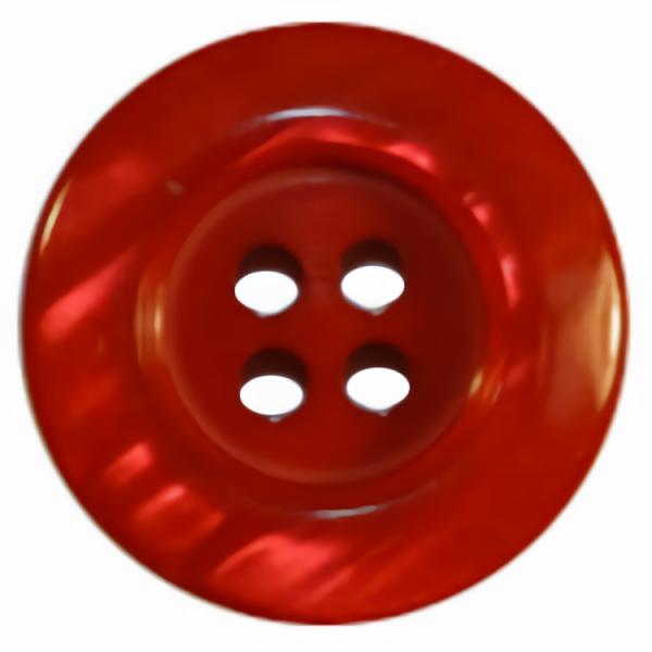 Red 4-Hole Button W/ Rim  |   Color Suit Buttons Blazer And Suit Buttons Color Suit Buttons