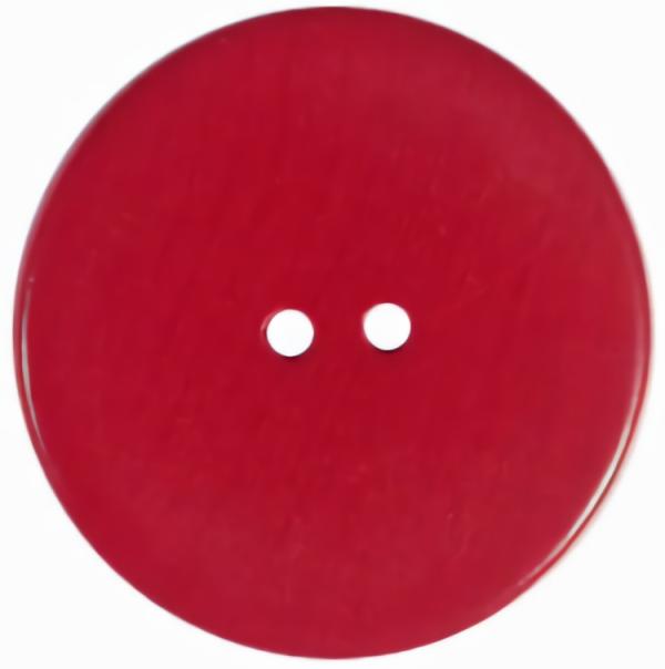 Red Painted Wood 2-Hole  |   Crafts & Basics Buttons Crafts & Basics