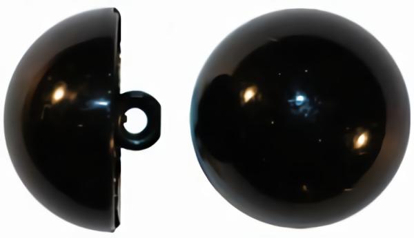 Shiny Black Dome Button  |   Crafts & Basics Buttons Crafts & Basics