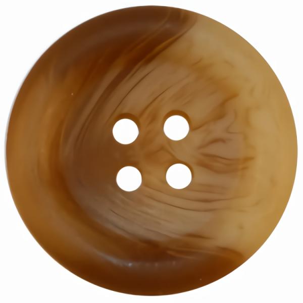 Tan/Toffee 4-Hole Button W/Rounded Rim  |   Tan Suit Buttons Blazer And Suit Buttons Tan Suit Buttons