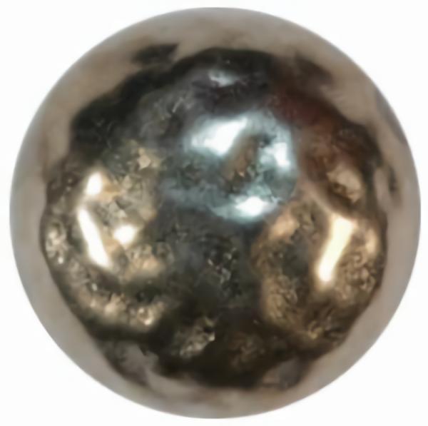 Pounded Silver Dome  |   Metal Decorative Large Decorative Buttons Metal Decorative